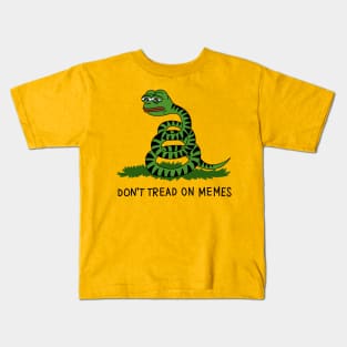 dont tread on memes Kids T-Shirt